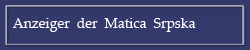 Matica Srpska Gazette